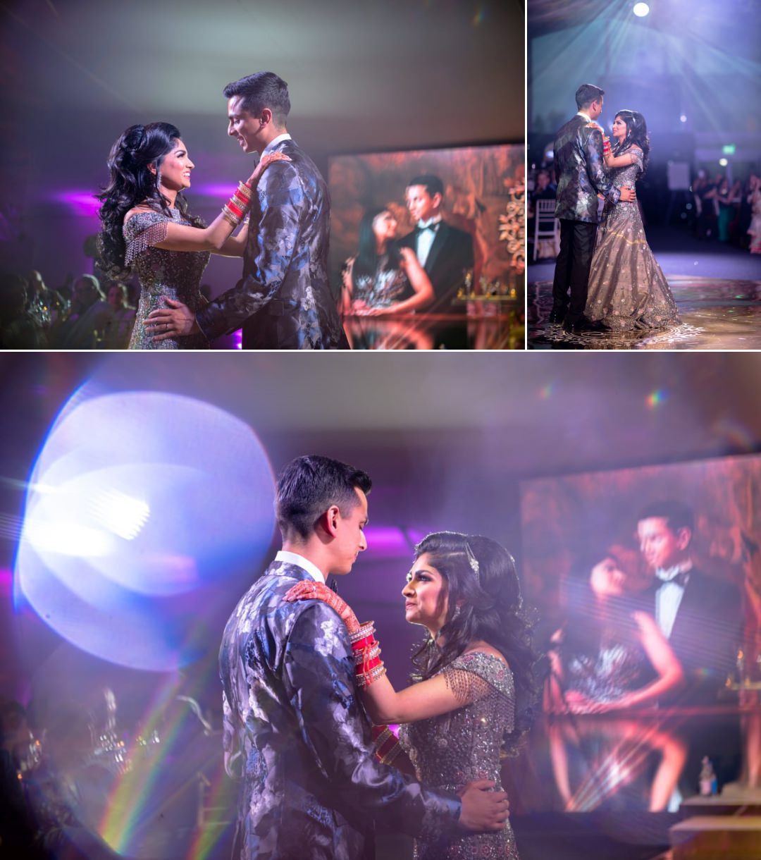 The first dance at Heythrop Park's marquee