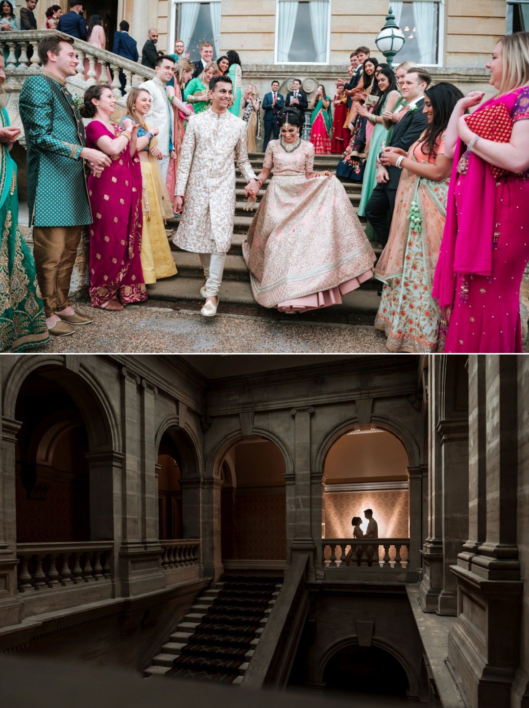 Confetti and a creative photo at Heythrop Park Resort