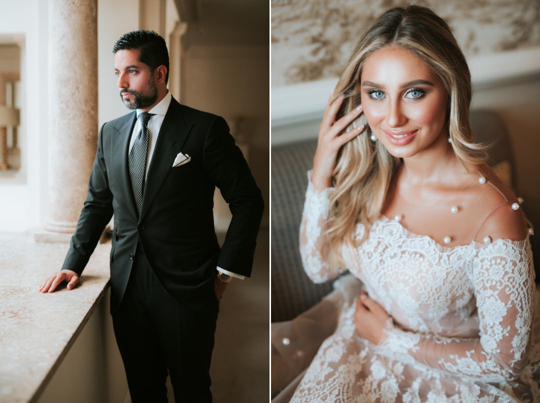 Anil and Ela Arjandas wedding portraits 