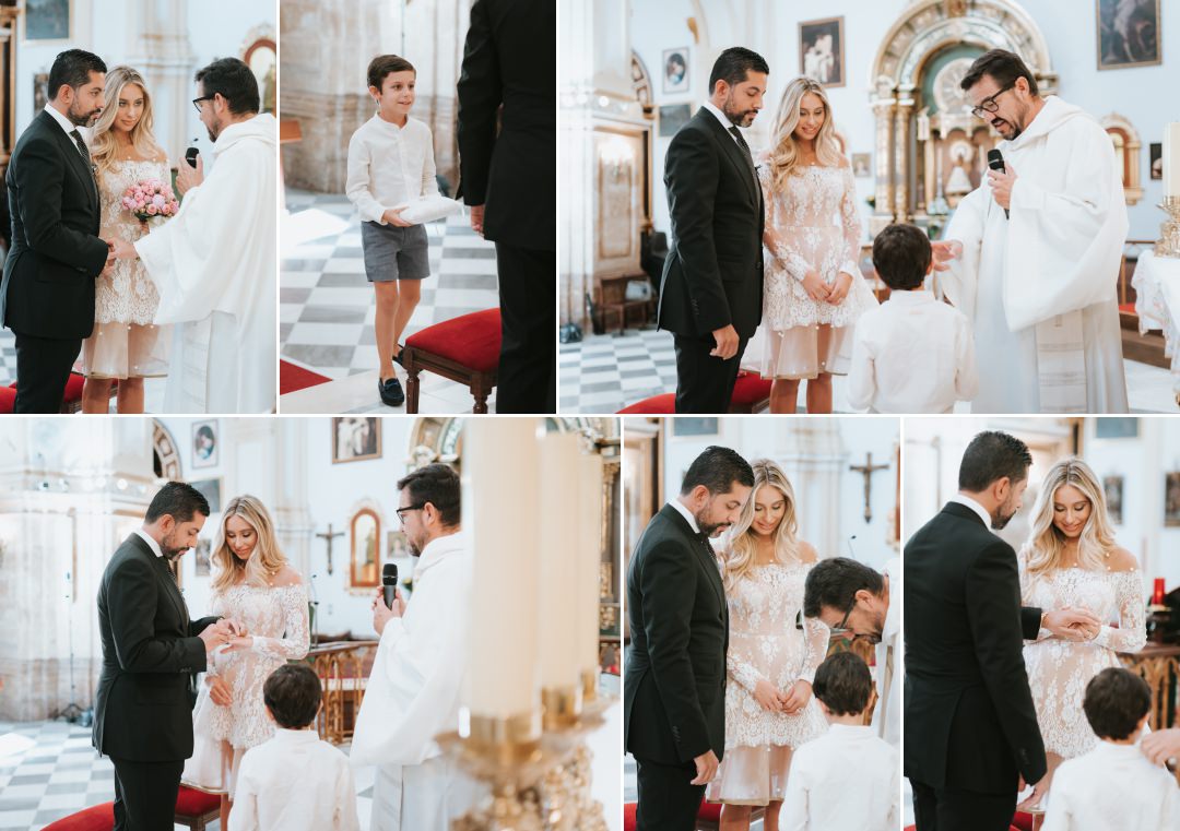 Ela and Anil's intimate wedding in Marbella