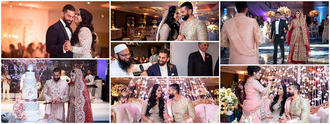 Muslim Wedding Photography collage