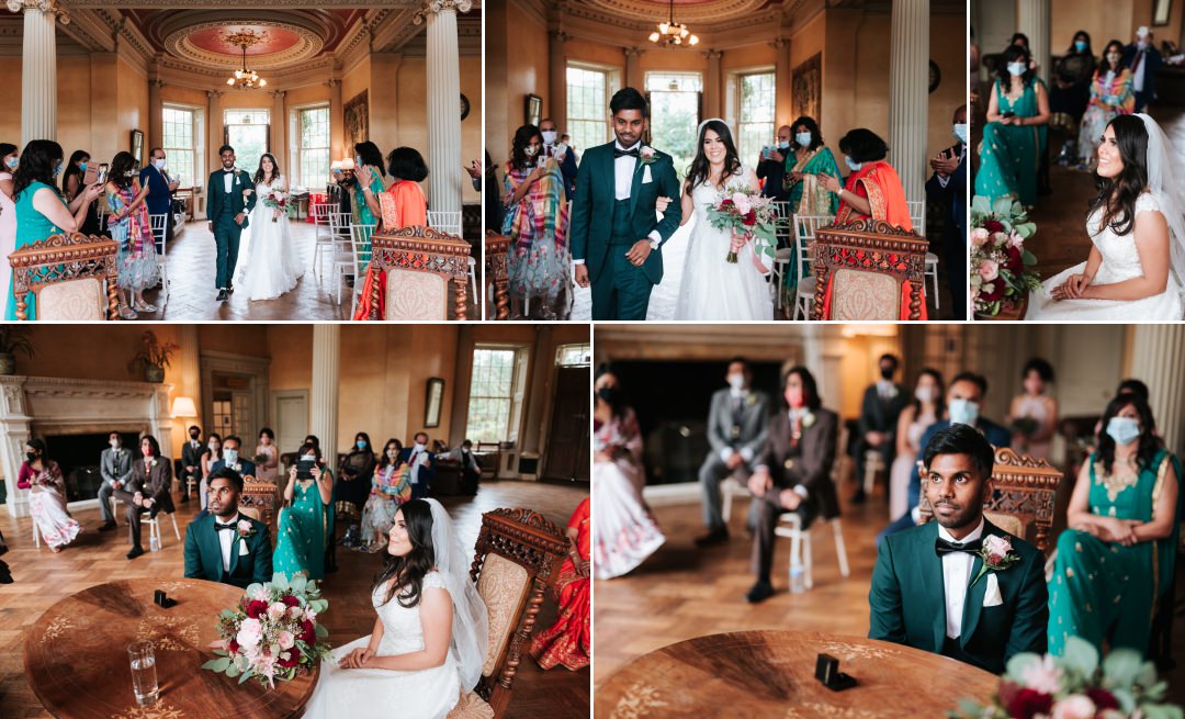 Intimate Asian Wedding at Hampton Court House 