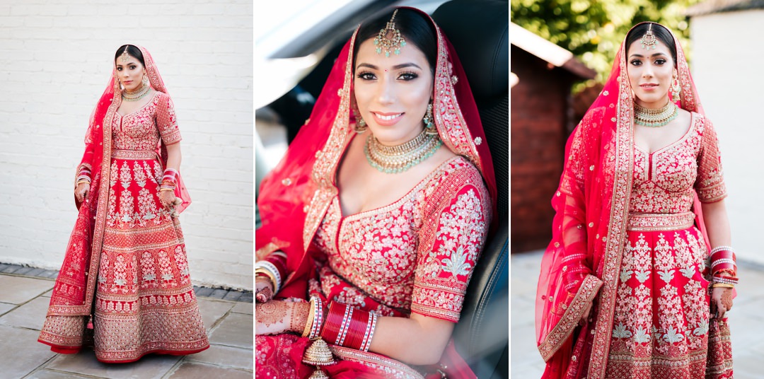 Indian bride home natural portraits 