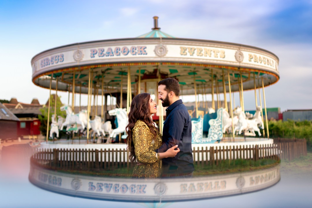 the carousel at Preston Court Canterbury 