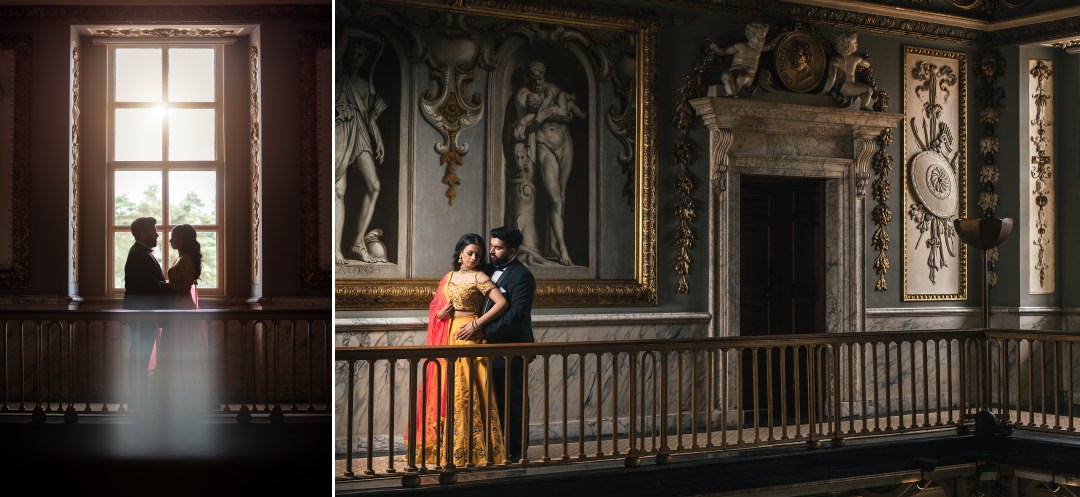 Moor Park prewedding shoot glamour