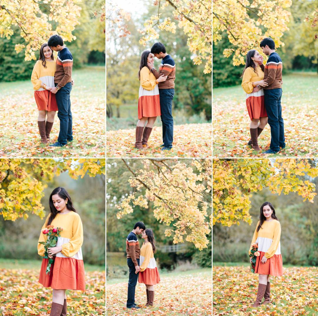 Autumn colours photoshoot