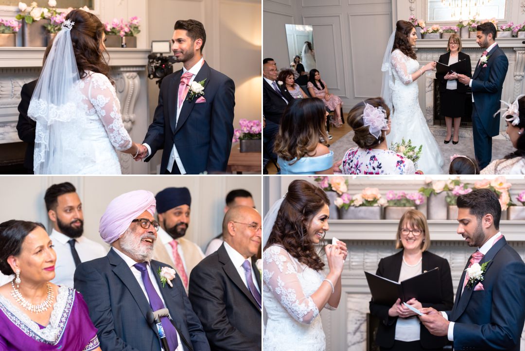 emotional scenes during wedding ceremony 