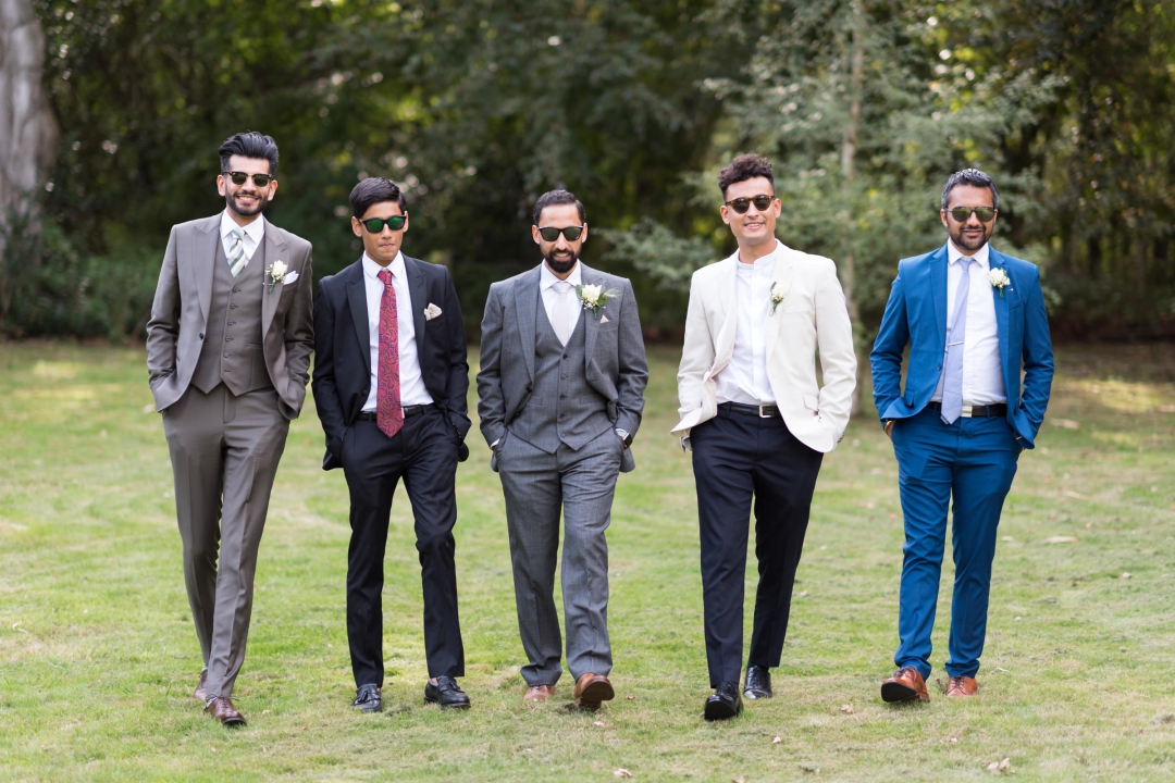 Groom and groomsmen 