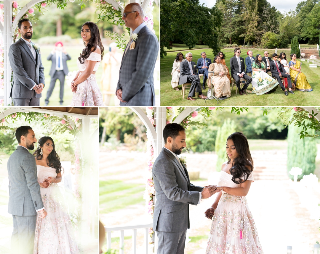 Rowhill Grange Asian Wedding Ceremony 