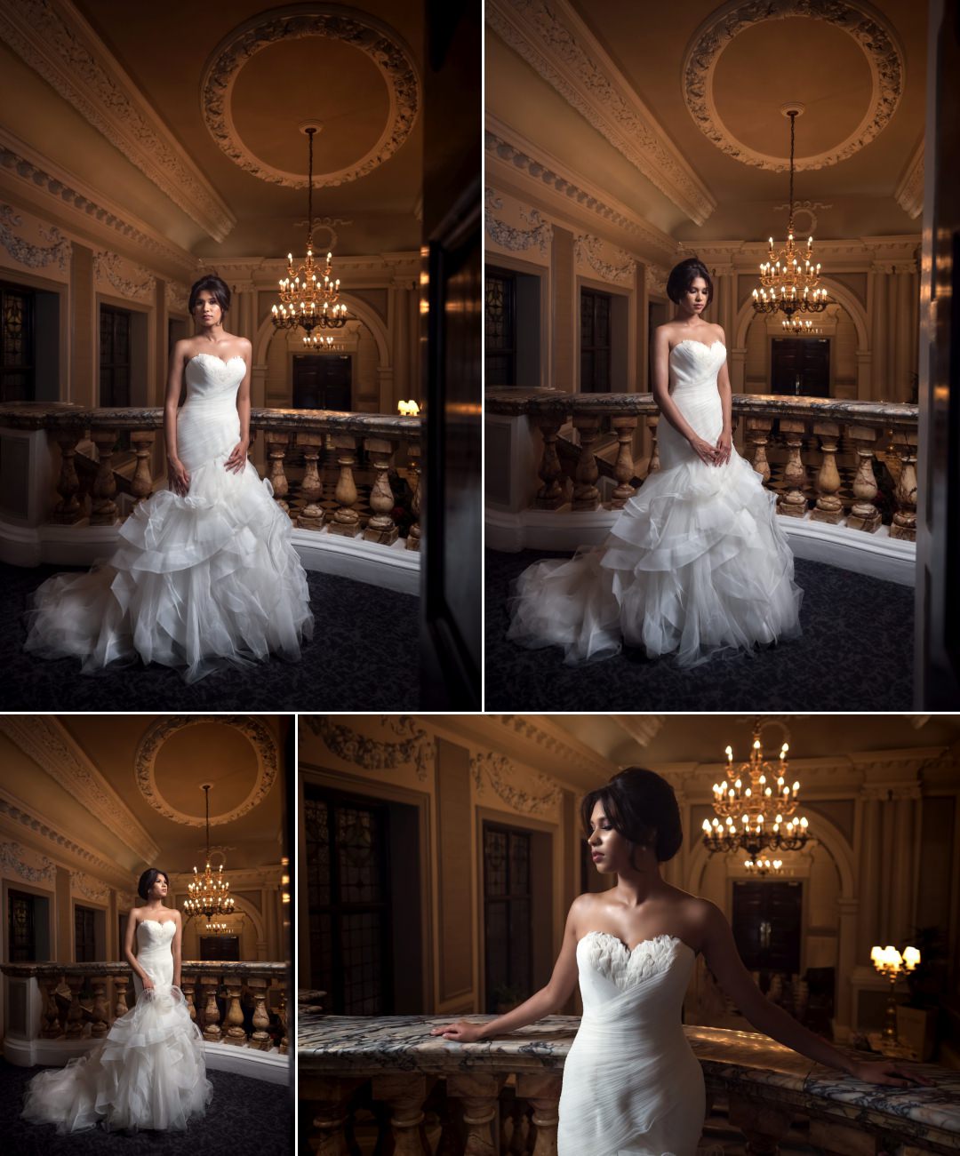 stunning Asian bride at De Vere Grand Connaught Rooms wedding 