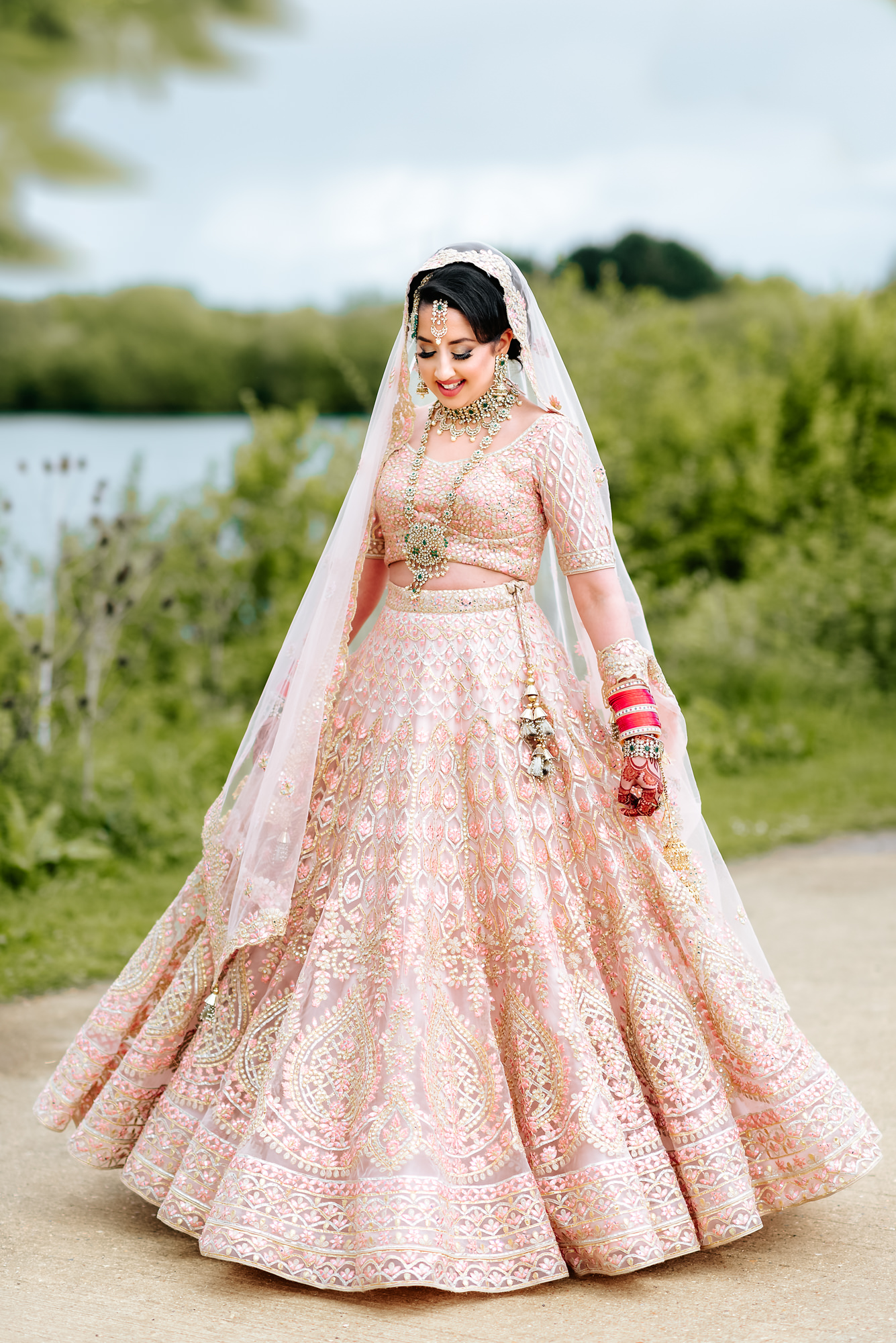 stunning Sikh bride