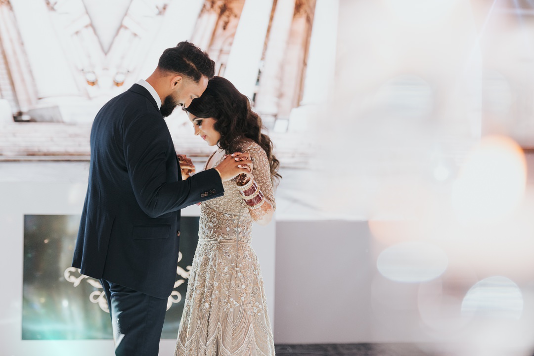 Pennyhill Park first dance Asian wedding 