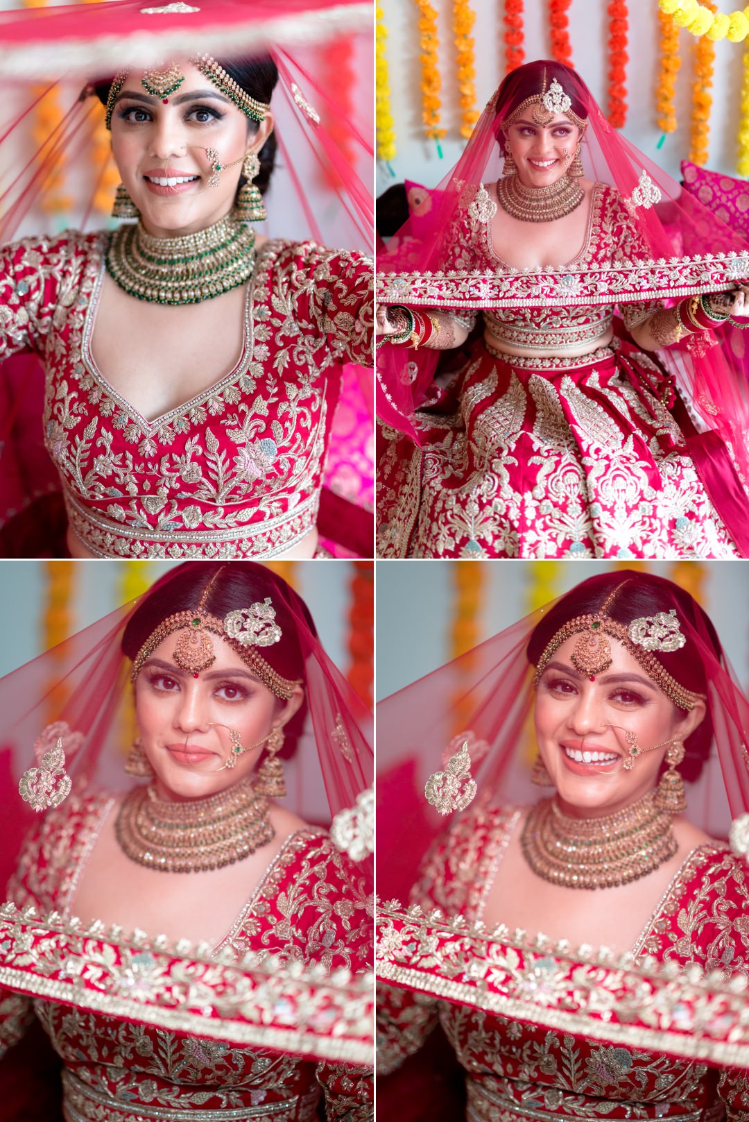Indian bridal morning photos 