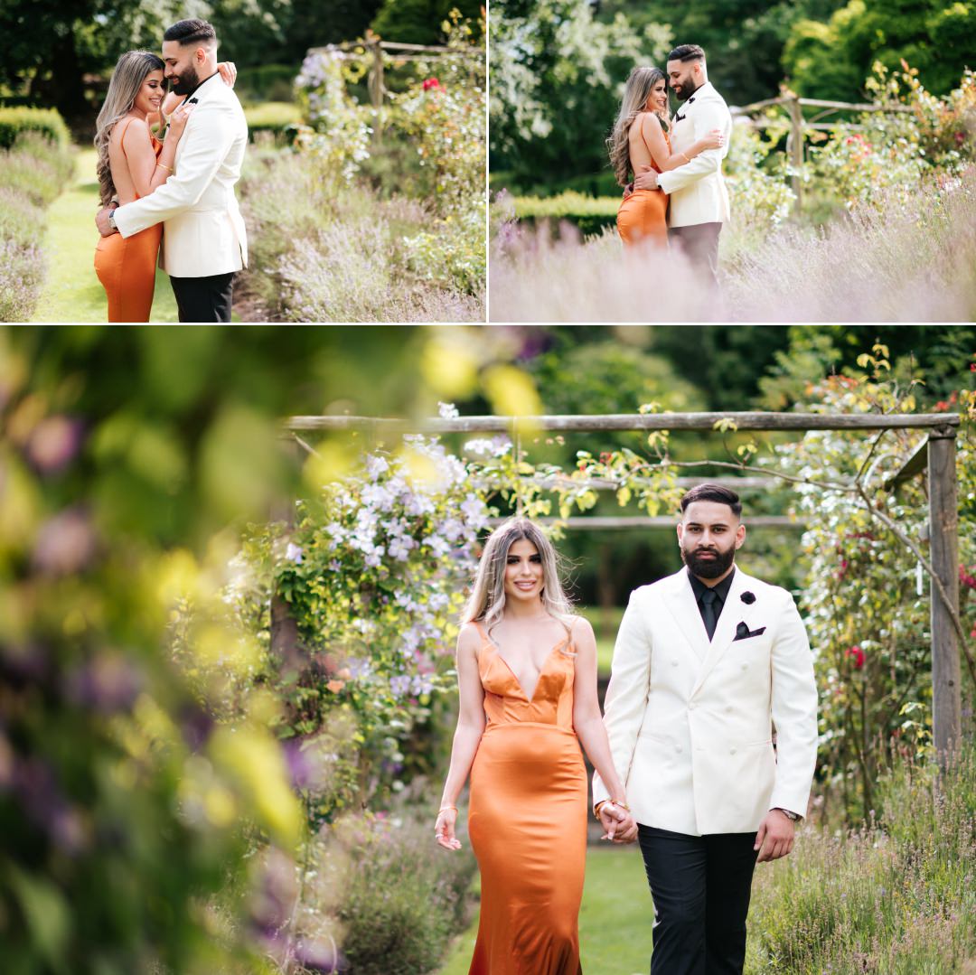 Lovely outdoor prewedding shoot