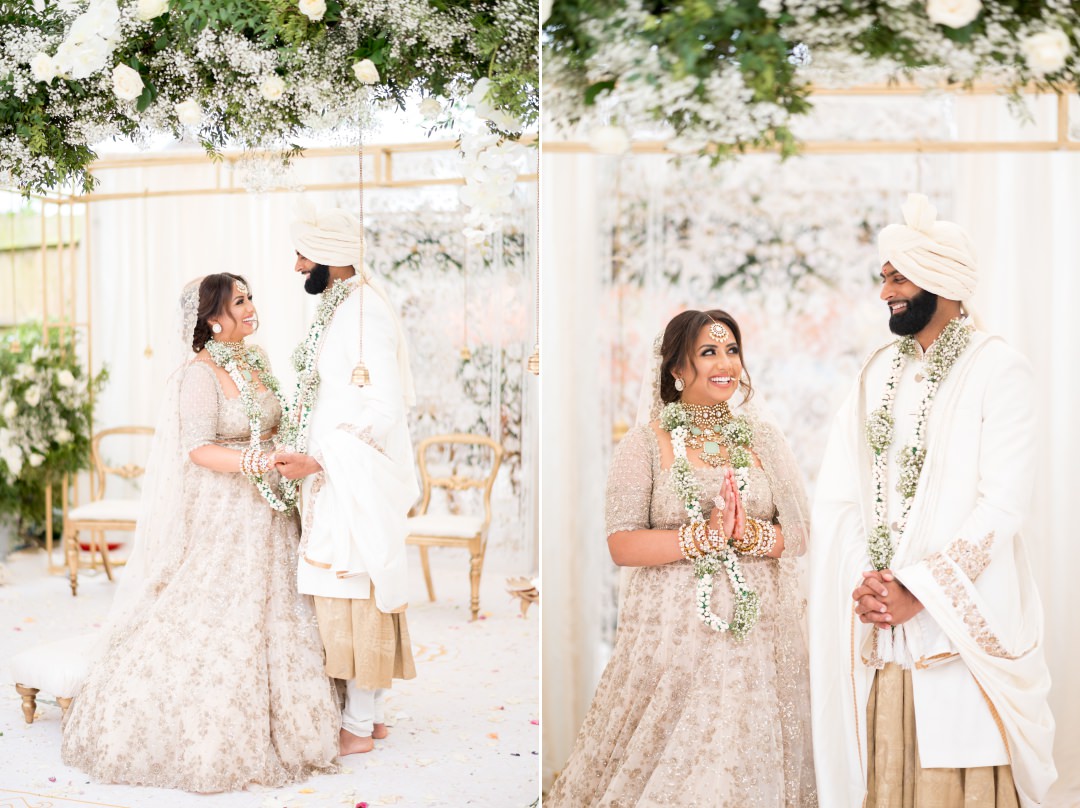 Gorgeous Indian wedding couple