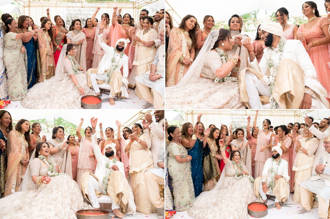 ring game at Indian wedding