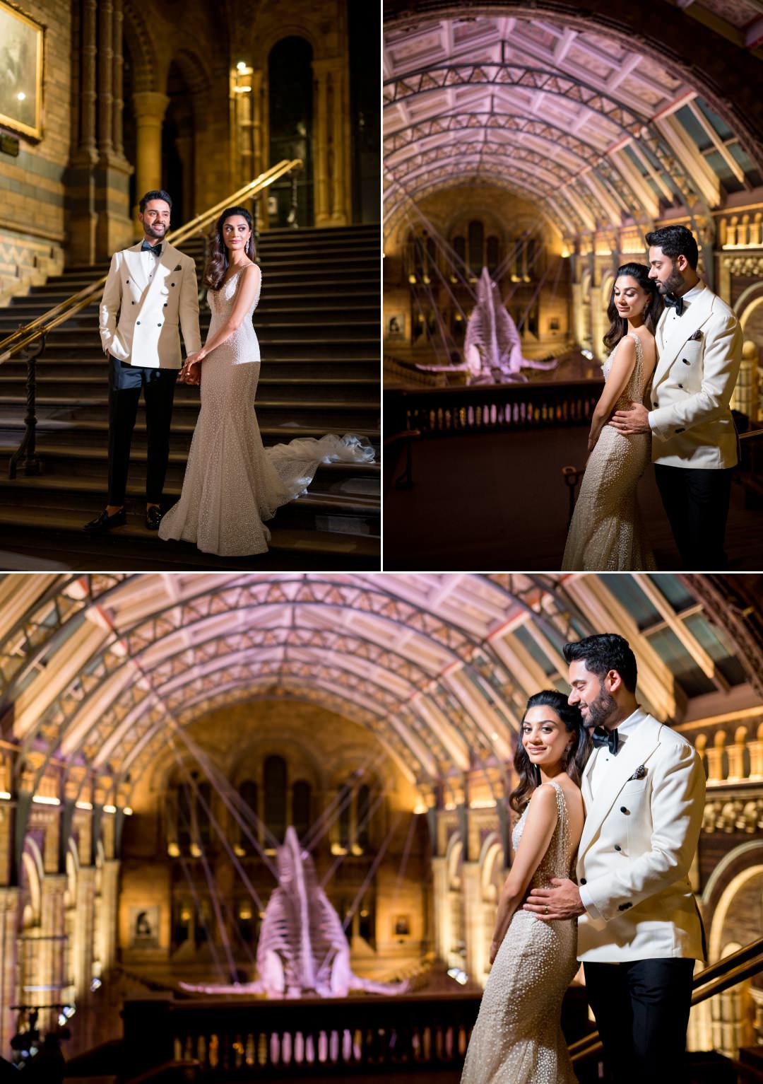 lovely Indian couple on their wedding reception