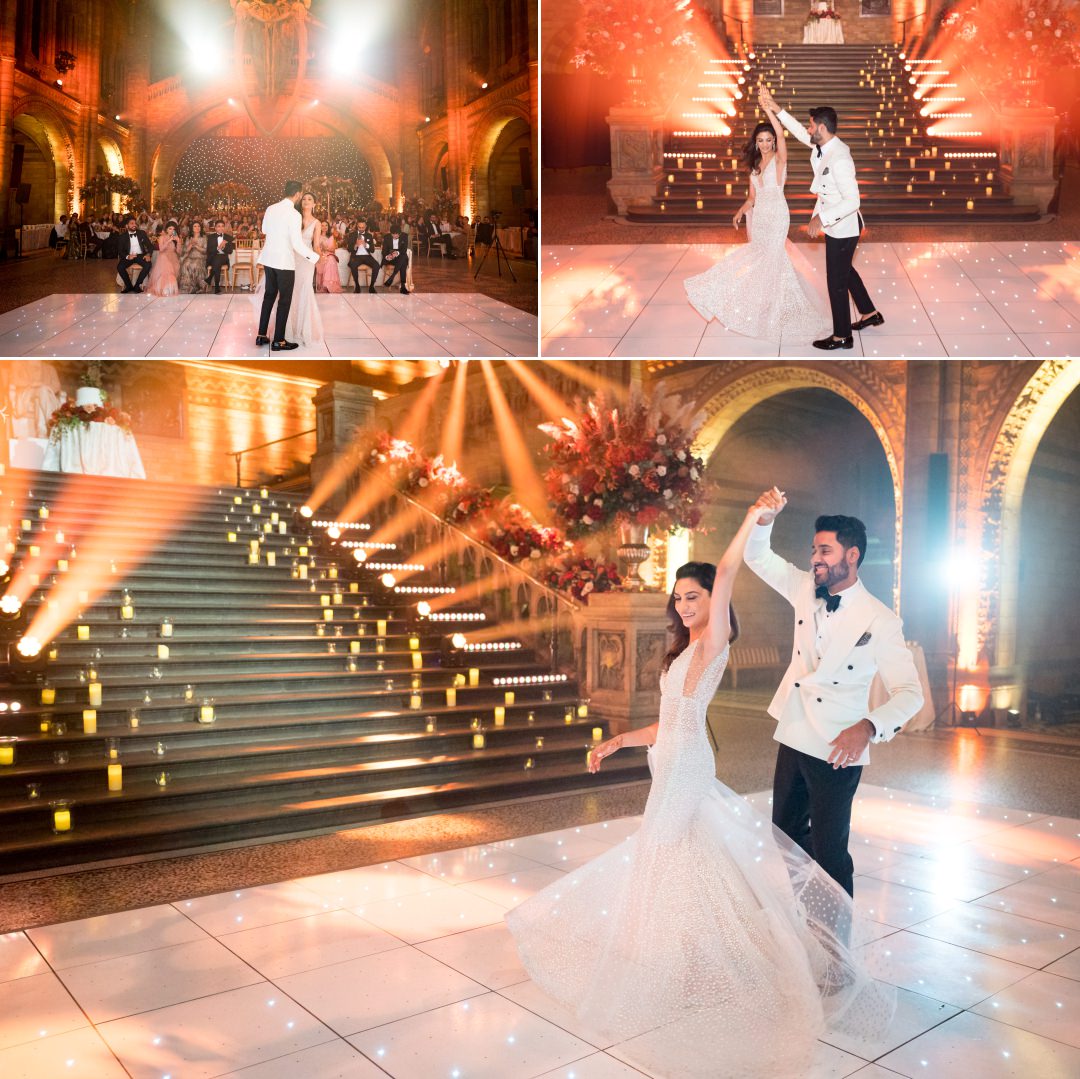 first dance at the Natural History Museum