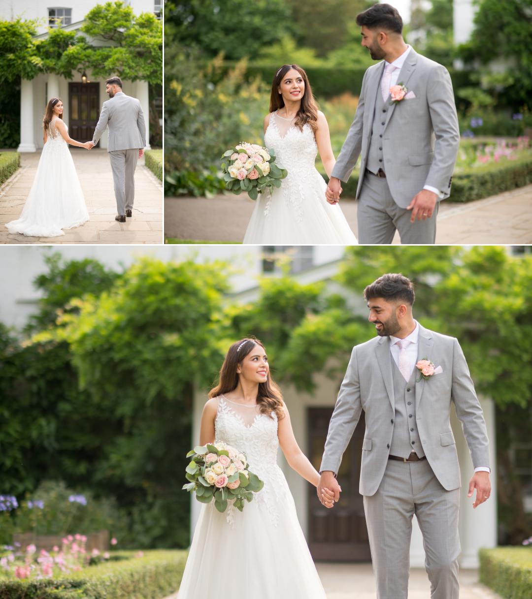 Civil wedding couple photoshoot