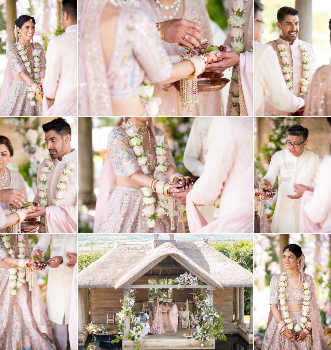 Indian wedding ceremonial 