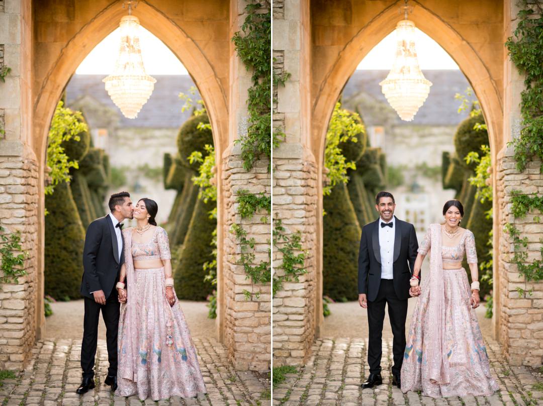 reception outfit shoot at Euridge Manor