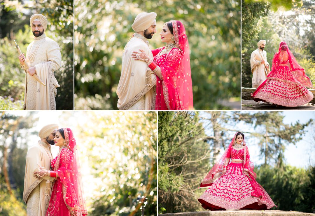 Sikh couple wedding shoot