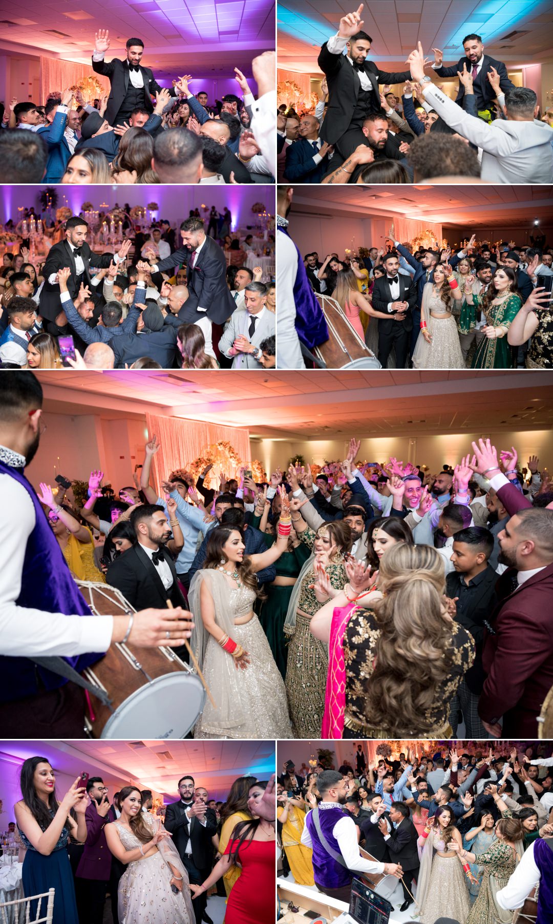 Truly, the wedding reception was crazy fun!