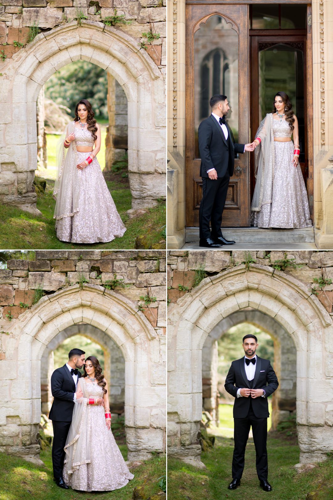 Truly stunning couple at Wroxhall Abbey Wedding Reception pre-shoot
